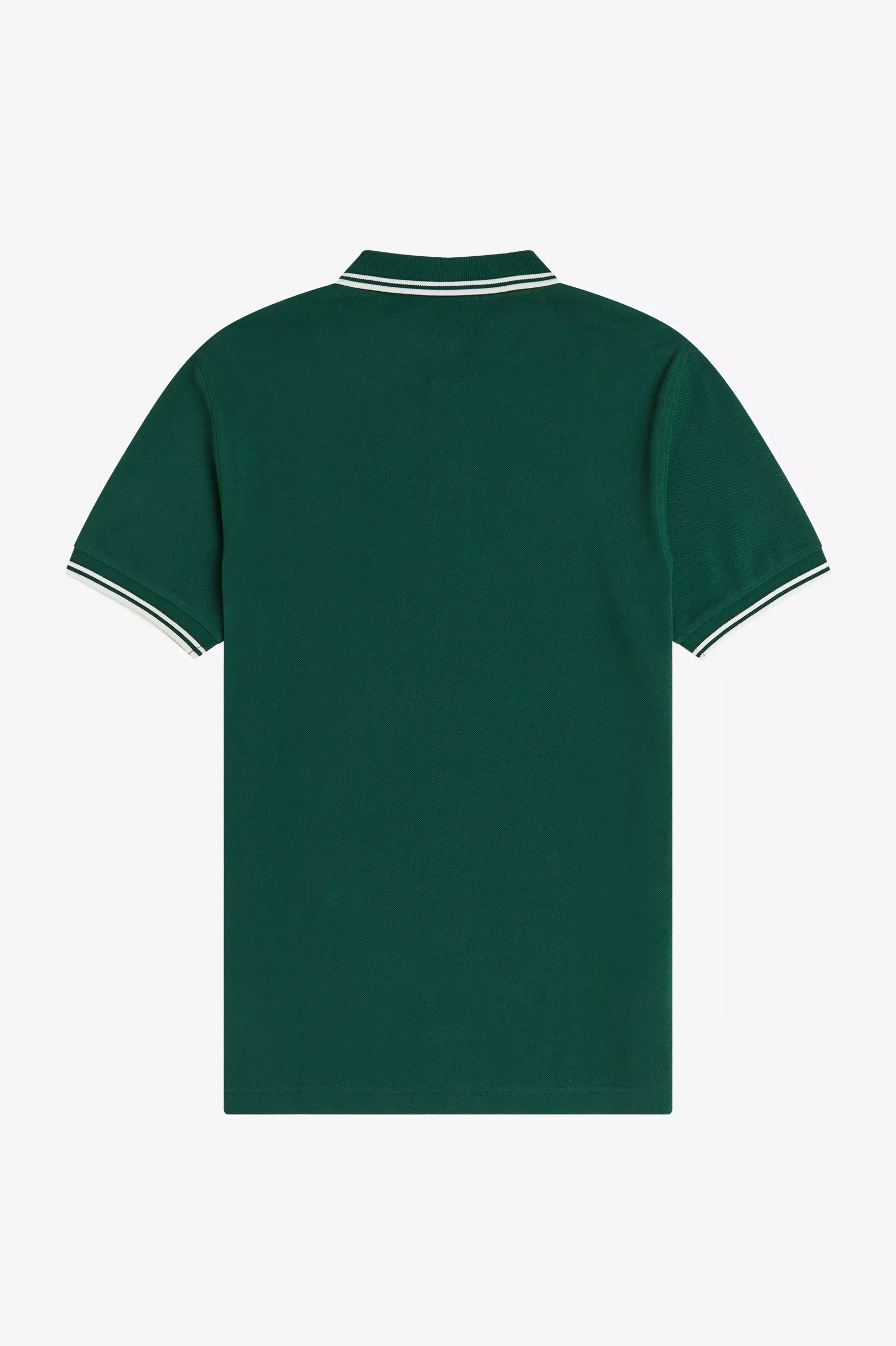 Fred Perry M3600 Twin Tipped Fred Perry Shirt (Ivy Green / Snow White / Snow White)