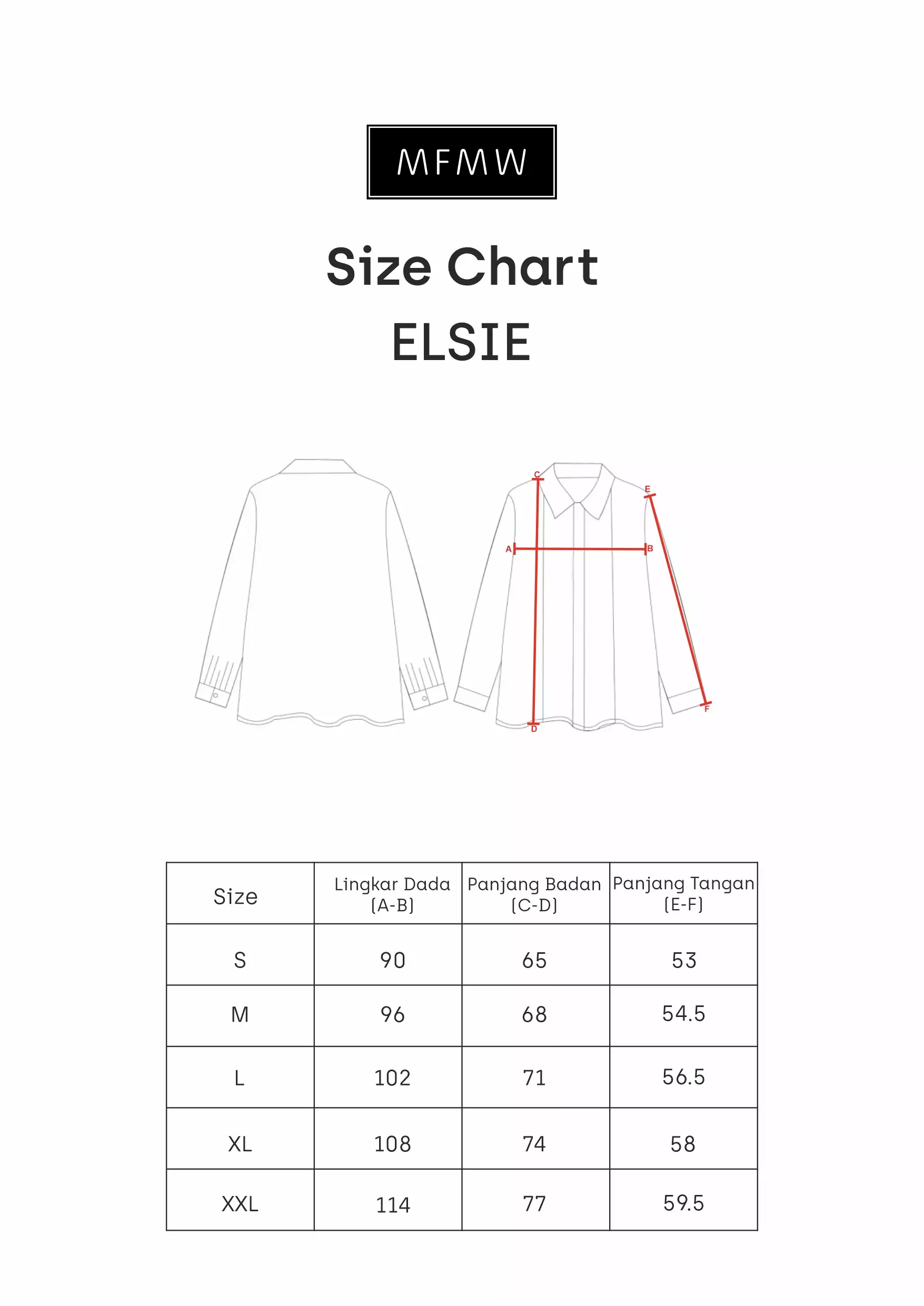 MFMW Elsie Atasan Blouse Broken White Motif Bunga
