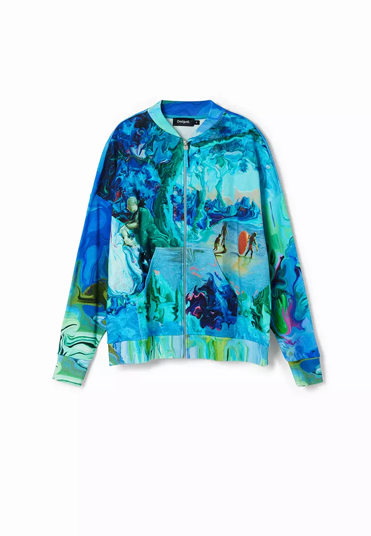 Desigual Woman M. Christian Lacroix arty sweatshirt .