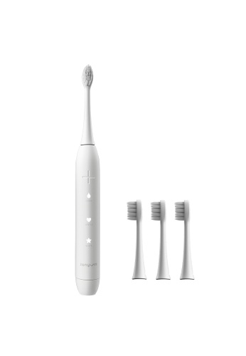 Zenyum white [Value Set] 1 Zenyum Sonic White Electric Toothbrush + 3 Brush Heads Refills EC05BES21DC00FGS_1
