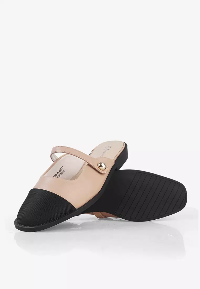 Sepatu Bustong Mules Wanita L.Sora 01