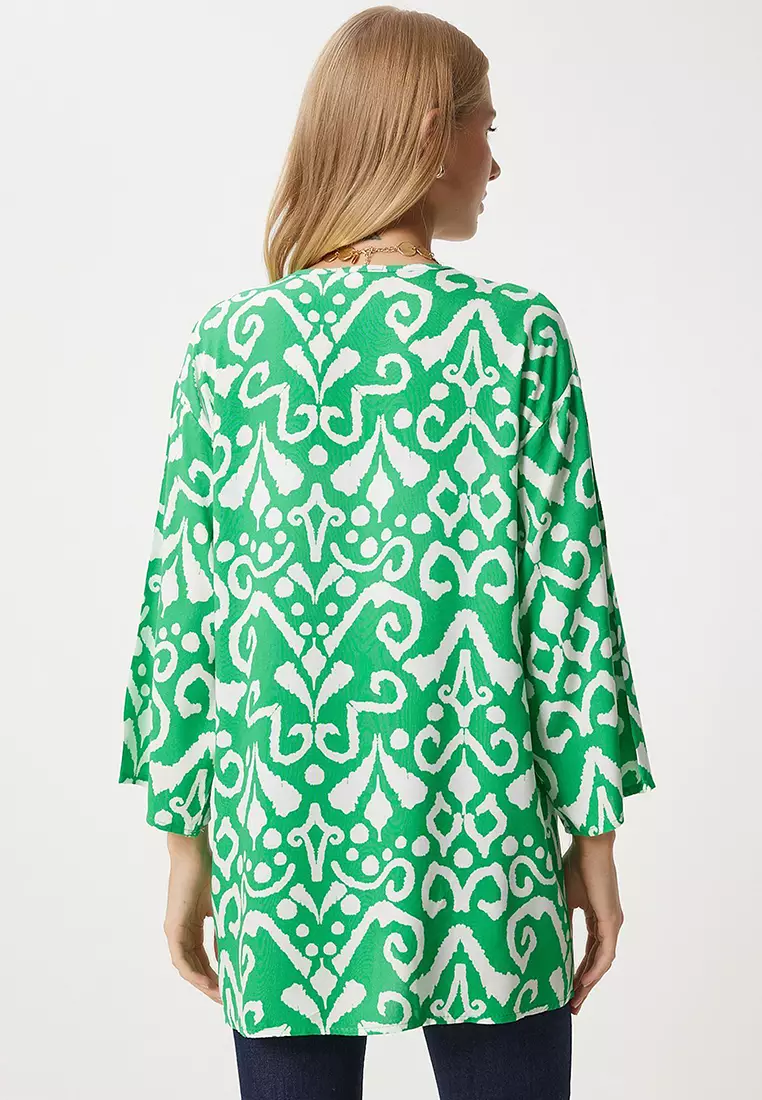 Printed Kimono