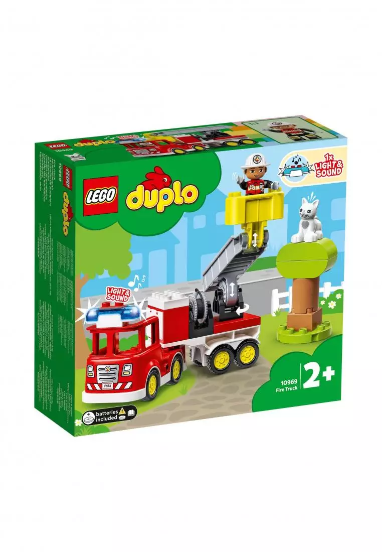 Lego duplo hot sale town fire truck