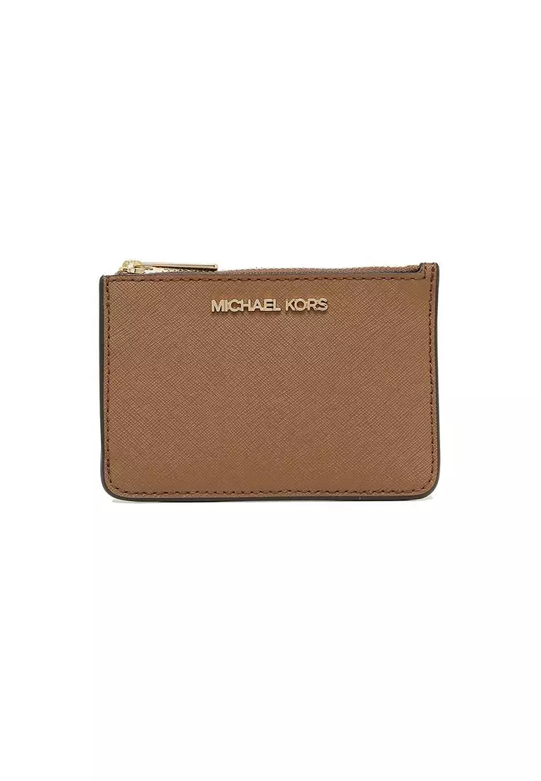 Buy MICHAEL KORS Michael Kors Jet Set Travel Small Top Zip Coin Pouch With  ID Window Luggage 35F7GTVU1L 2023 Online