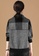 A-IN GIRLS black and grey Loose Check Woolen Coat BA943AA1E541E8GS_3