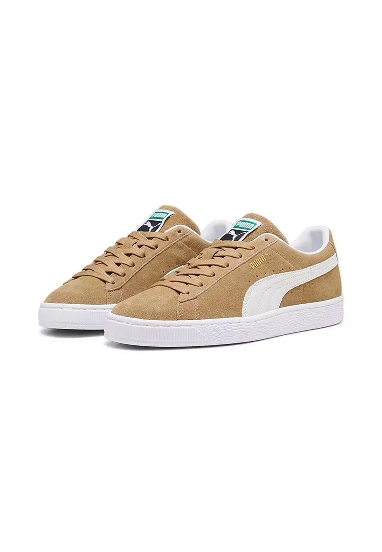 Puma mustard clearance trainers