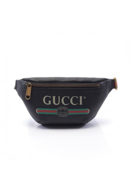 Latterlig Trafikprop detail Gucci Pre-loved GUCCI Logo printing handcarry bag belt bag Genuine Leather  Black multi 2023 | Buy Gucci Online | ZALORA Hong Kong