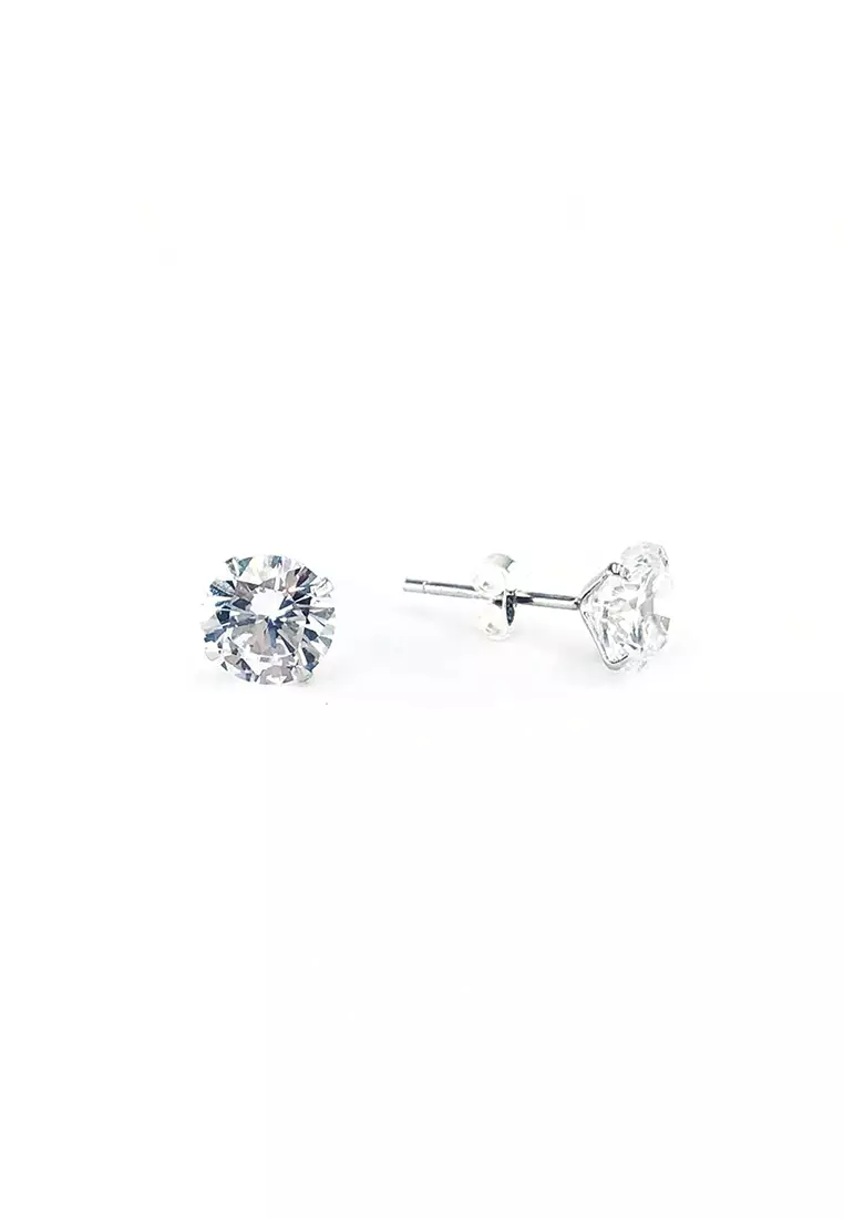 Buy sale solitaire earrings