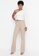 Trendyol beige Buttoned High Waist Wide Leg Jeans 4D39FAAB78F64BGS_4
