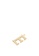 SEMBONIA gold Initial Alphabet Bag Charm 1A68EAC570DC72GS_3