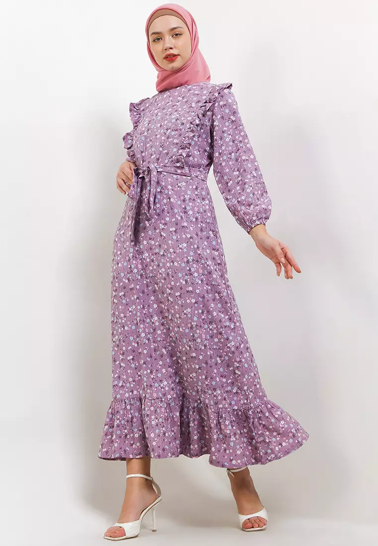 Gamis Batik Kembang 7