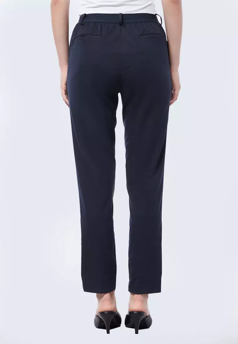 Basic Tapered High Rise Pants
