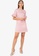 ZALORA WORK pink Flared Cuff Shift Dress 5B792AA3A5A044GS_4