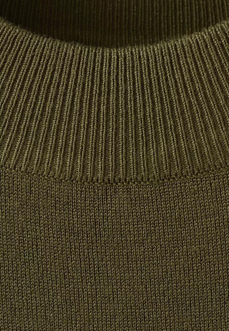 Belted Knitted Waistcoat