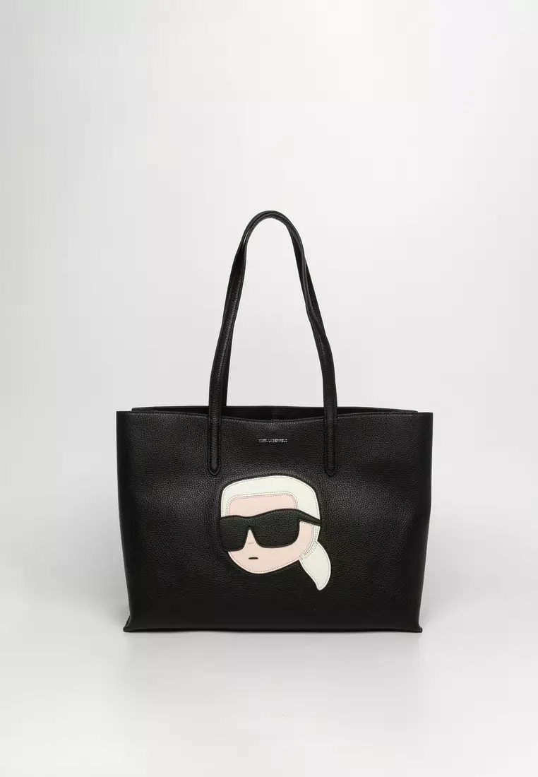 mcm bag black and white