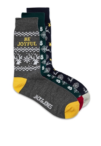 Jack & Jones green Jolly Socks FFBD8AA701BD14GS_1
