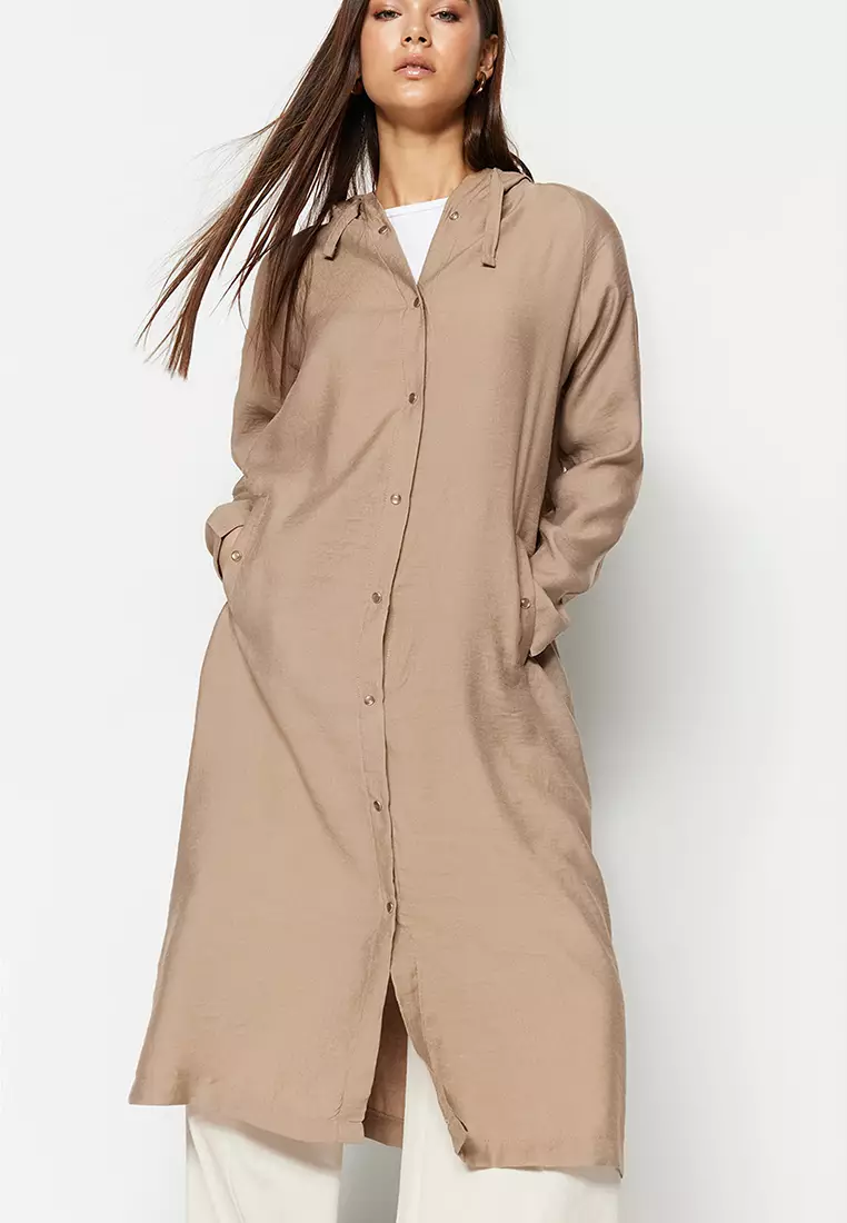 Hooded Midi Abaya