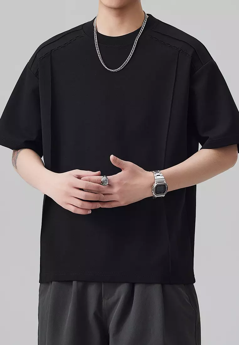 Streetwear Deconstructed Short Sleeve T-Shirt AY-D8902