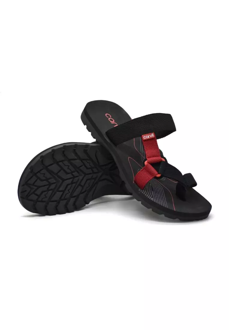 Carvil Sandal Pria Spextra-S15 M Black/Red
