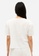 Monki white Cropped Seersucker Tie-Front Top 3295BAA3AC2404GS_2