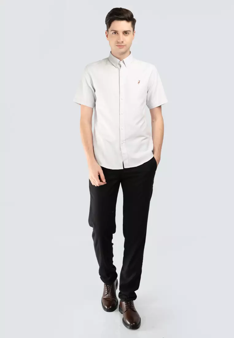 Polo Haus - Men’Cotton Plain Regular Fit Short Sleeve