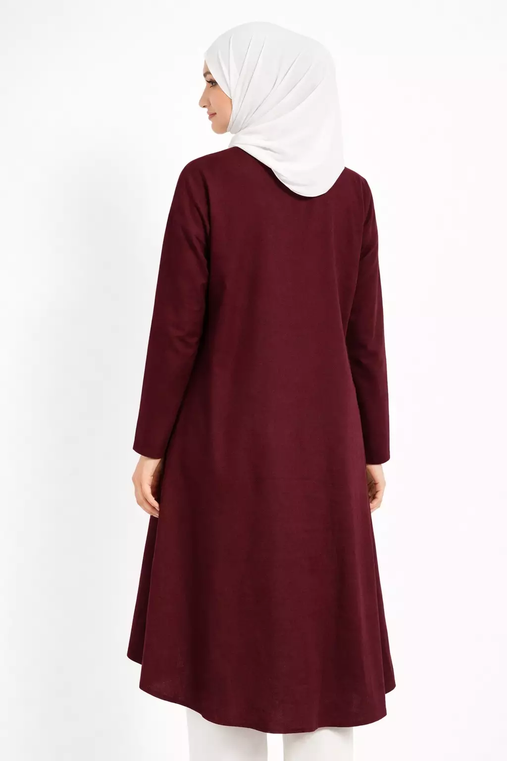 Hadra Tunic In Maroon