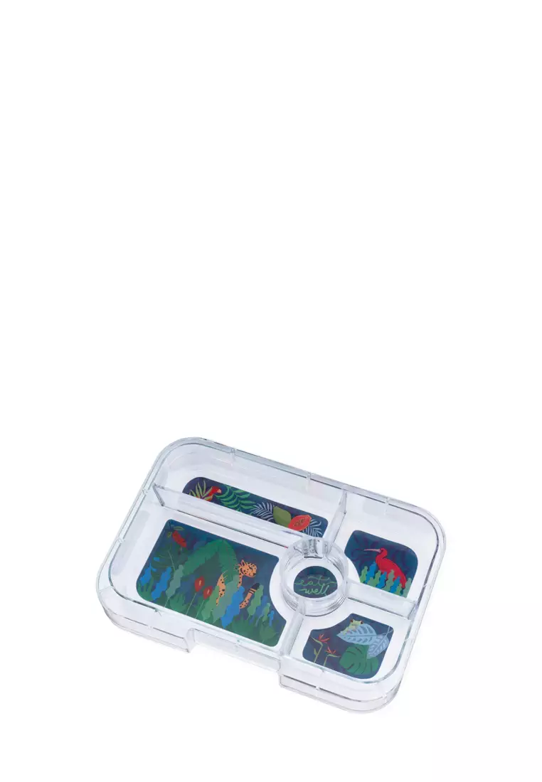 Yumbox Tapas 5C True Blue Jungle - Kotak Makan - Kotak Bekal Anak dan Dewasa