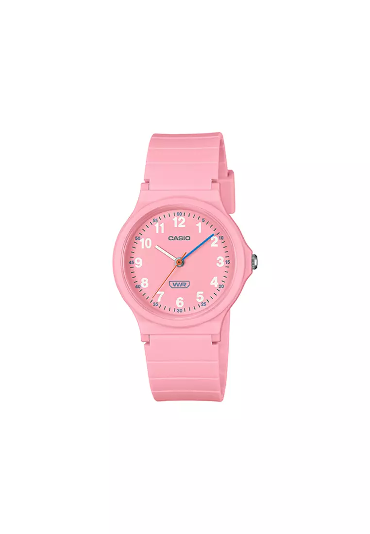 Pop Series Women Analog Watch LQ-24B-4B Pink Resin Strap