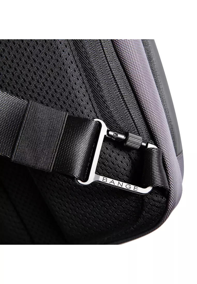 Bange Titan Water Resistant Men Sling Bag with Multi Compartment and fits 11inch iPad