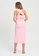 Chancery pink Adorn Midi Dress F7C7AAA3AE9AFAGS_3