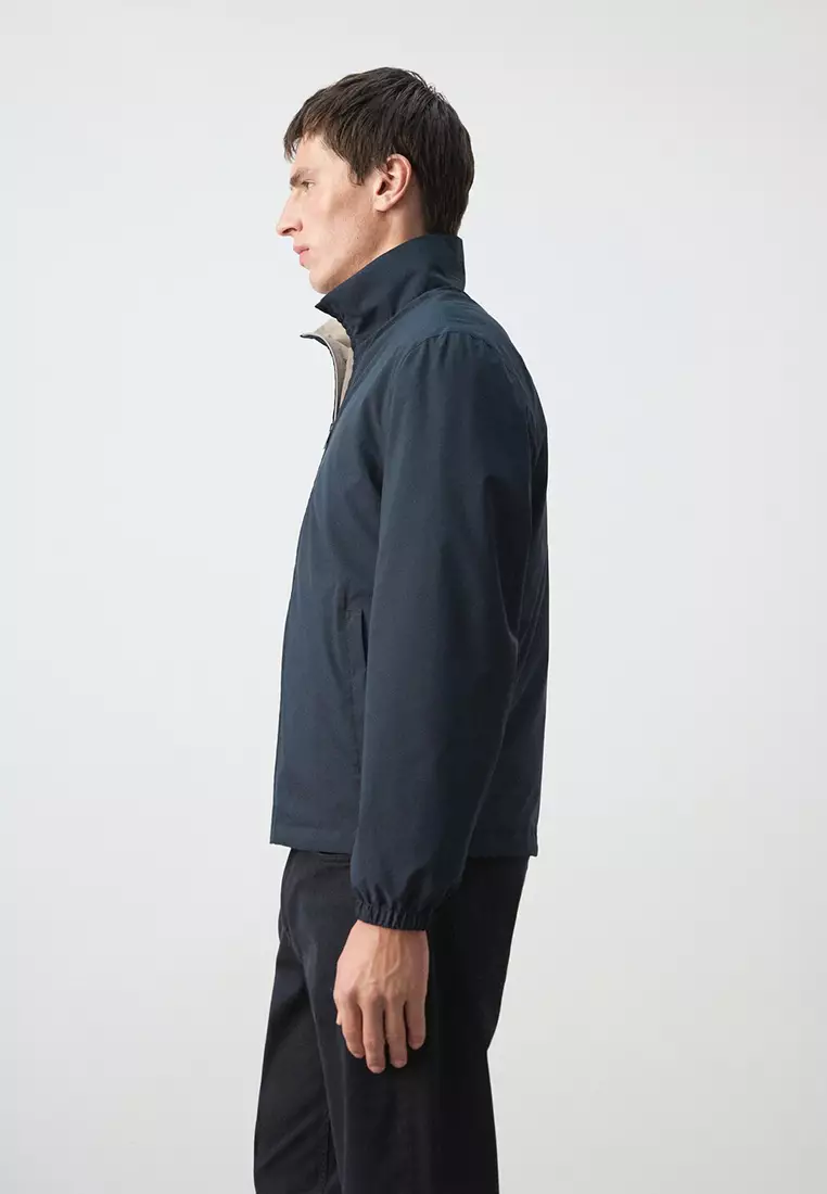 Reversible Quilted Water-Repellent Reversible Jacket