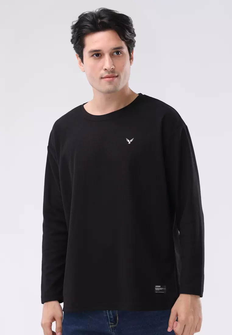 Round Neck Long Sleeves Comfort Fit