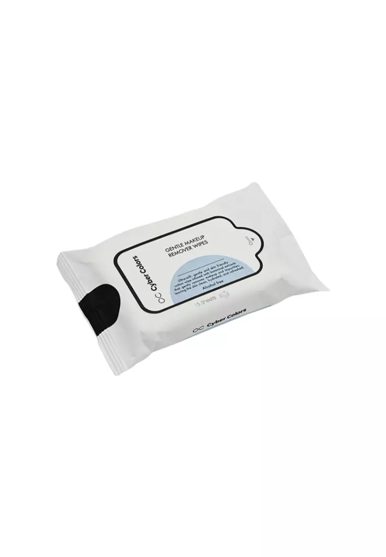 CYBER COLORS Gentle Makeup Remover Wipes (15pcs) 15piece