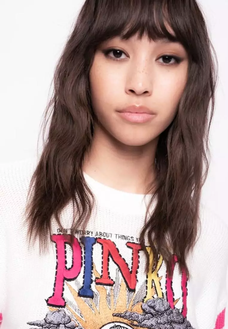 Buy Pinko Rainbow pullover Online | ZALORA Malaysia