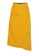 ZALORA BASICS yellow High Waist Wrap Skirt A732AAADA99922GS_5