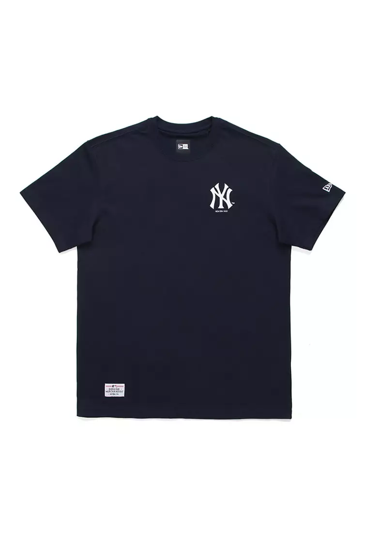 T-Shirt New Era Team Logo MLB New York Yankees - Maroon - men´s 