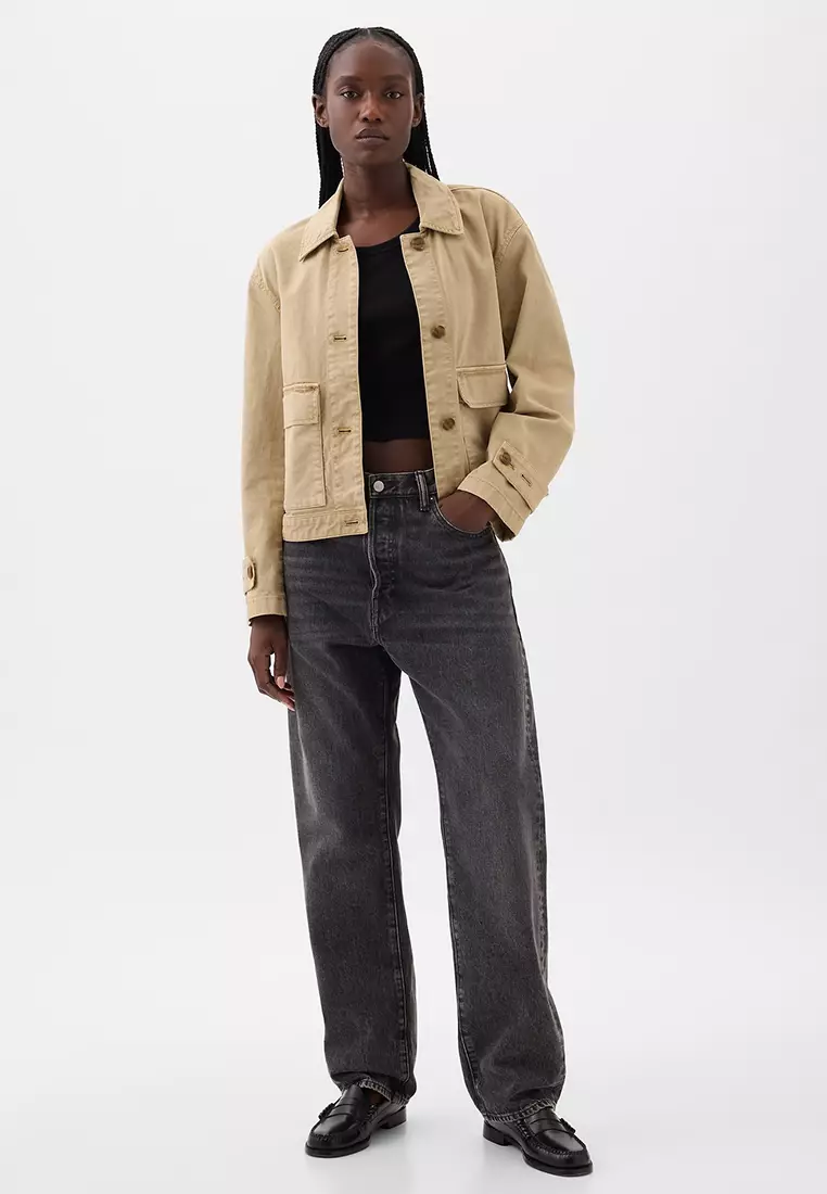 Gap women's utility jacket new arrivals