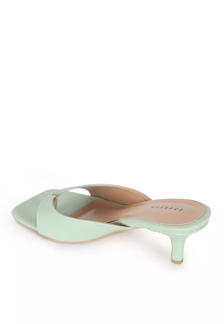 Cavasso Rossa Heels Green