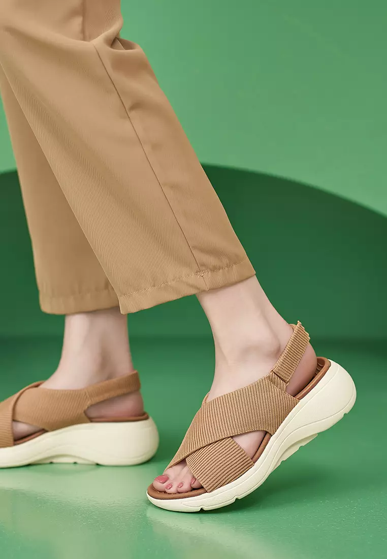 Platform Velcro Strappy Sandals ALM398-6