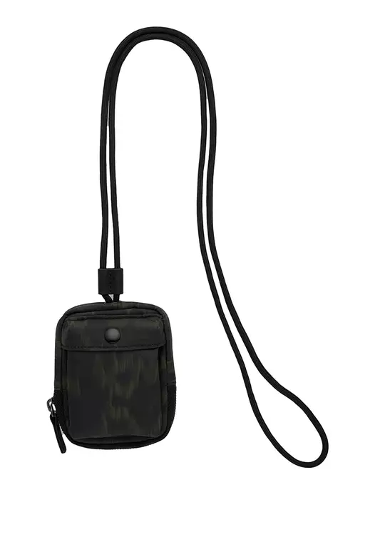 Animal-Print Mini Crossbody Pouch - Nylon