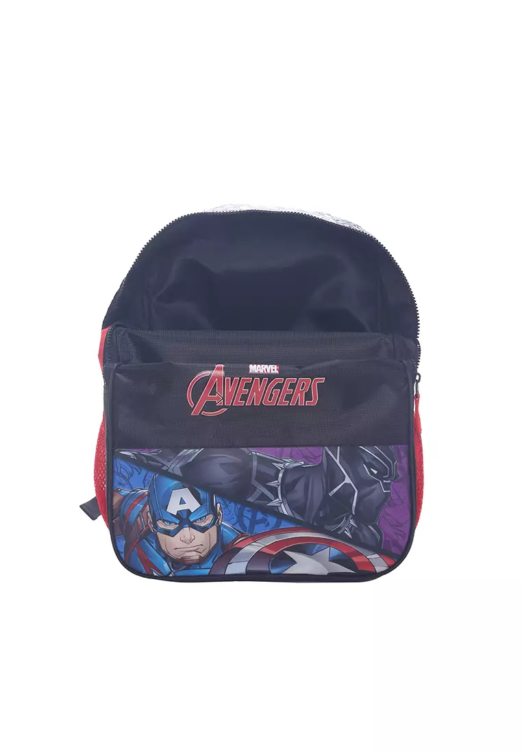 Tas Anak Ransel Besar Marvel Avengers 38x29 cm Merah Hitam