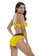 LYCKA yellow LKL7049-European Style Lady Swimsuit-Yellow 34223US38B3D49GS_3