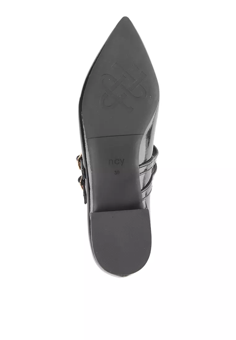 REMY J2585-1 FLAT SHOES BLACK