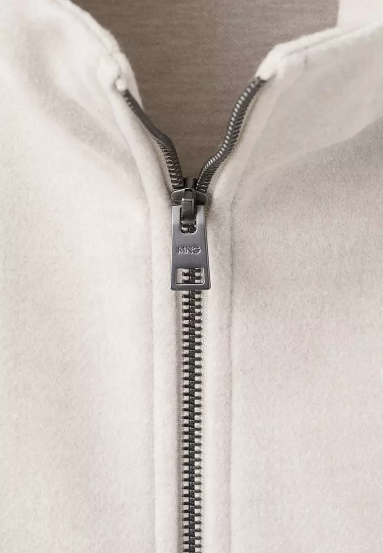 Regular-Fit Jacket with Zip