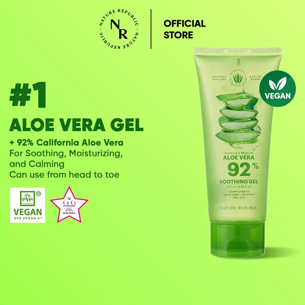 Soothing & Moisture Aloe Vera 92% Soothing Gel(Tube)