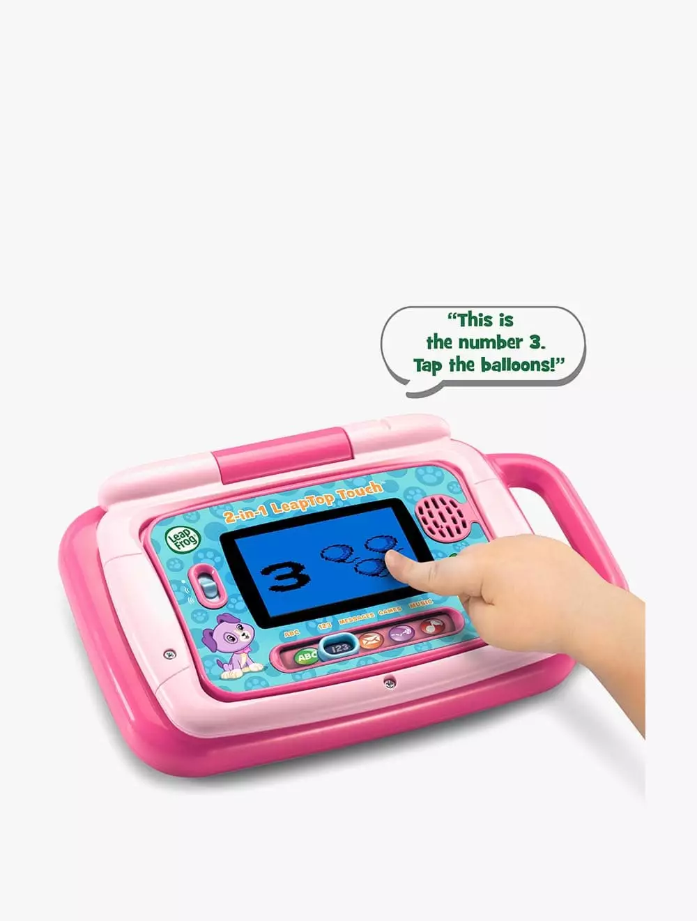 Jual Leap Frog Leapfrog 2 in 1 LeapTop Touch Pink - LPF80-600950 ...