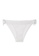 6IXTY8IGHT white Kristen Solid, Ruffle Mesh Waist All-over Lace & Mesh Low-rise Bikini Briefs PT09372 A3FBCUSE683538GS_5