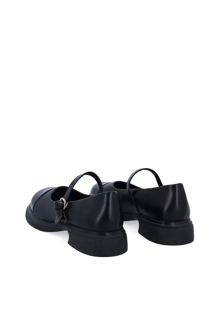 Black CR Mary Jane Pumps