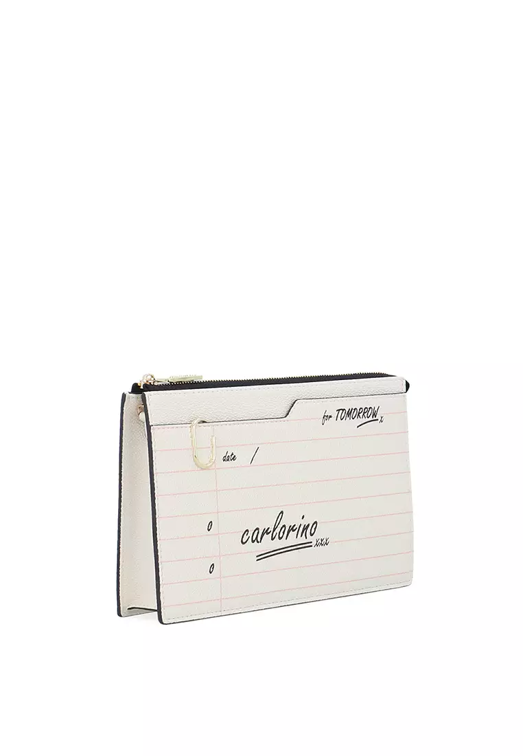 The Index Wristlet - Beige