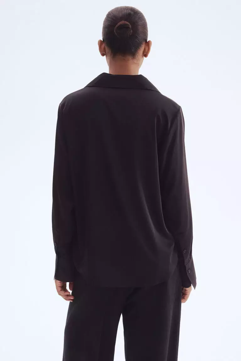V-neck blouse